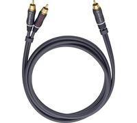 Câble audio Oehlbach 23705 [2x Cinch-RCA mâle - 1x Cinch-RCA mâle] 5.00 m