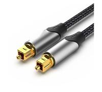 Câble audio optique numérique Vention Toslink SPDIF coaxial 1 m 2 m for amplificateurs Blu-ray Xbox 360 PS4 barre de son câble fibre(Alloy shell,5m)