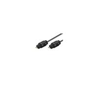 Câble audio optique Toslink numérique SPDIF 2m noir ICOC DAC-310