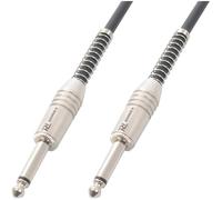 PD Connex câble audio cordon guitare jack 6,35 mâle mono / jack 6,35 mâle mono - 3m - Idéal pour relier votre table de mixage Noir