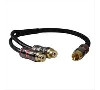Câble audio pour caisson de basses et amplificateur audio de voiture de 30 cm avec connecteurs en cuivre pur B