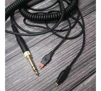 Câble audio pour casque Câble de connexion à ressort Câble de mise à niveau Enrouleur de câble