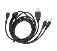 Câble Audio pour Casque, Cordon Jack 3,5 Mm avec Câble Arctis USB et 5 éclairages pour Arctis