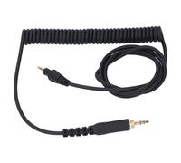 Câble Audio pour Casque DJ HDJ CUE1 HDJ CUE1BT HDJ X5 HDJ X7 HDJ S7, Câble Audio de Remplacement pour Casque, Prise Stéréo 3,5 Mm et Câble Audio Adaptateur 6,3 Mm