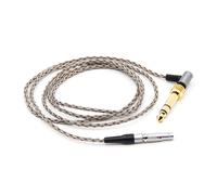 Câble audio pour écouteurs AKG K812pro K872pro, fil OCC plaqué argent, gaine en nylon tressé anti-nœuds, haute résolution
