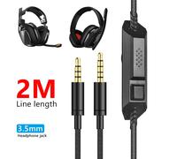 câble Audio pour écouteurs, Jack 3.5mm, contrôleur de réparation, accessoire de remplacement pour Logitech Astro A10/A40/Xbox One/PS4/NS