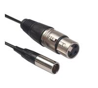 Câble Audio Pour Microphone, 0.3/1/2/3m, Mini Xlr, 3 Broches, Appareil Photo, Canon Sonore, À Xlr, Amplificateur Léger, Facile À Transporter