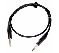 Câble Audio Raccordement Jack 6,3 mm Mâle AUX 1m Double Male Stéréo Auxiliaire