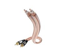 Câble audio RCA - INAKUSTIK - STAR II - 0.75m - Blindage magnétique - Cuivre
