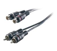 Câble audio SpeaKa Professional SP-1300380 [2x Cinch-RCA mâle - 2x Cinch-RCA