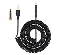 Câble audio spiralé de rechange pour casque de jeu Audio-Technica ATH-M50X, ATH-M40X, ATH-M70X, rallonge de 2,5 mm à 3,5 mm, câble auxiliaire de 1,5 m à 4,9 m