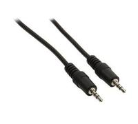 Valueline VLAP22000B50 - Câble audio stéréo - 3,5 mm mâle vers 3,5 mm mâle - 5 m, Noir