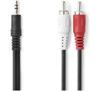Câble audio stéréo - 3,5 mm Mâle vers 2x RCA Mâles - 3m[L1327]