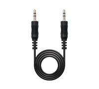 Câble audio stéréo avec connecteurs mâles de 3,5 mm aux deux extrémités, longueur de 5 mètres, idéal pour les connexions entre appareils audio tels que smartphones, tablettes, ordinateurs et