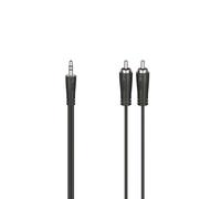 Câble audio stéréo Hama 1,5 m | Adaptateur jack auxiliaire noir | 00205110...