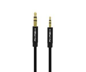 Câble Audio Stéréo Jack 2.5mm vers 3.5mm Mâle-Mâle Son de qualité 1m Akashi-Noir