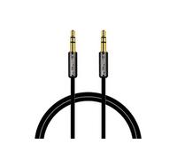 Cable Audio Stereo Jack / Jack - 3,5Mm Male/Male - Noir 1 Metre