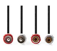 Nedis Câble audio stéréo CAGL24205BK20 2.00 m
