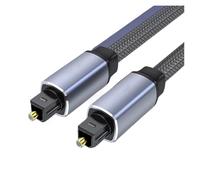 Câble Audio Stéréo Numérique HiFi Toslink S/PDIF À Fibre Optique, Cordon For Barre De Son, Amplificateur, Lecteur Blu-ray, Téléviseurs Et Appareils Audio Domestiques, 1 M/2 M/3 M(3m)