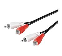Câble RCA 2 mâles vers 2 RCA mâles 0,5mts 0,5mts