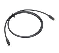 Câble audio Toslink, compatible avec tous les formats audio numériques, résistant à la corrosion, longueur 1 mètre, idéal pour connecter les
