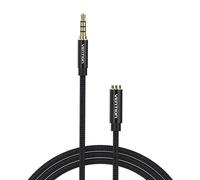Câble audio Trrs 3.5Mm Male to 3.5Mm Female Vention Bhcbf 1M Black