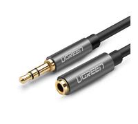 Câble audio - Ugreen - 10595 - 3,5mm Mâle - 3,5mm Femelle - 3 m Noir