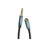 Câble audio Ugreen - Connecteur plaqué or - Extension Jack 3,5 mm mâle vers Jack 3,5 mm femelle, 2 m - Noir