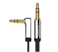 Câble audio UGREEN - Jack coudé 3,5 mm vers Jack 3,5 mm, 2 m - Noir
