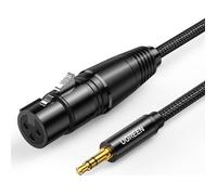 Câble Audio - Ugreen - XLR vers Jack 3.5mm - Nylon Tressé - Compatible iPod - Stéréo