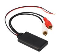 Câble Audio Universel Compatible Bluetooth,Adaptateur Tech AUX,Accessoires Électroniques de Voiture pour Véhicules avec Wild 2RCA