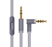 Câble Audio universel de haute qualité, 2020mm, avec contrôle du Volume, pour Microphone, remplacement Stu-dio Mixr Solo 3.5, nouveauté 2/3