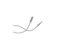 Force Power Lite - Câble audio - USB-C mâle pour mini-phone stereo 3.5 mm mâle - 1.2 m - blanc - câble renforcé