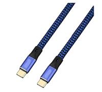 Câble Audio USB DAC Numérique Hi-Fi 6N OCC, Options De Connecteurs Multiples AA AB AC CB CC, Cordon De Données Haut De Gamme De Type A À Type B(USB C to C-1.5m)