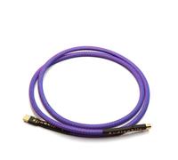 Câble audio USB plaqué argent QED OCC haut de gamme Câble de données USB Câble hifi USB radiateur Câble de procureur A-B - Type WHITE-0.75 m