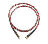 Câble audio USB plaqué argent QED OCC haut de gamme Câble de données USB Câble hifi USB radiateur Câble de procureur A-B - Type Black-0.5m