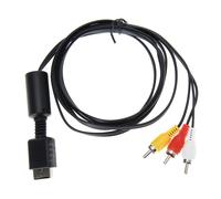 Câble Audio-vidéo 1.8m 6ft AV vers RCA pour Console de jeu Sony PlayStation 2/3/PS2/PS3, nouveau