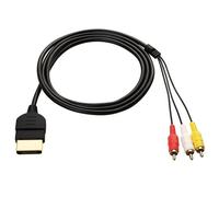 Câble audio/vidéo AV noir pour Mircosoft Xbox 1ère génération Xbox One