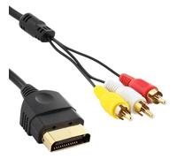 Cable audio video AV RCA pour console Microsoft Xbox 1 (première génération)