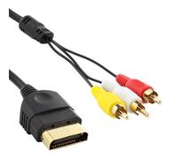 Cable audio video AV RCA pour console Microsoft Xbox 1 (première génération)