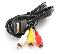 Cable Audio Vidéo Av Rca Tv Pour Sega Dreamcast - 1,8 Mètre