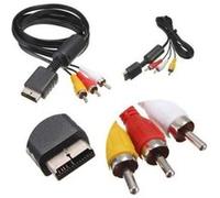 Câble Audio vidéo AV RCA TV Pour Sony Playstation 1 2 3 PS1 PS2 PS3 et Slim