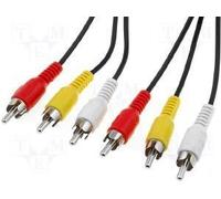Goobay Câble audio-vidéo RCA 50382 – 3 m mâle/mâle