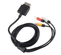 Câble audio/vidéo RCA ultra-résistant, 1,8 m, compatible Xbox, haute qualité, durable