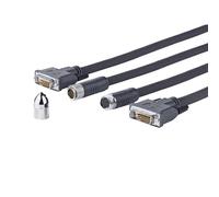 Câble audio vidéo - VIVOLINK - PRODVICW7.5 - DVI-D (M) - DVI-D (M) - 7.5 m