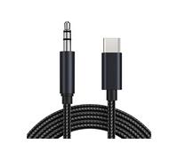 Cable Audio Voiture Casque Adaptateur Prise Jack Auxiliaire pour Google Pixel 6 /Pixel 6 Pro /Pixel 5 /Pixel 4 /Pixel 3
