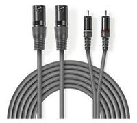 Câble Audio XLR Symétrique Nedis COTH15210GY30 3.00 m