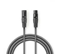 Nedis COTH15010GY10 câble audio 1 m XLR (3-pin) Gris