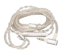 Câble audiophile professionnel, qualité de fabrication exceptionnelle, fil plaqué argent, basses claires pour KZ C10, C16, AS10, série ZS, TRN