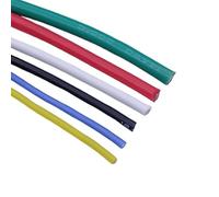 Câble automobile en silicone souple 8-30 AWG résistant à la chaleur rouge et noir for batterie de voiture et câblage électrique(2Pin Black-Red,24AWG)